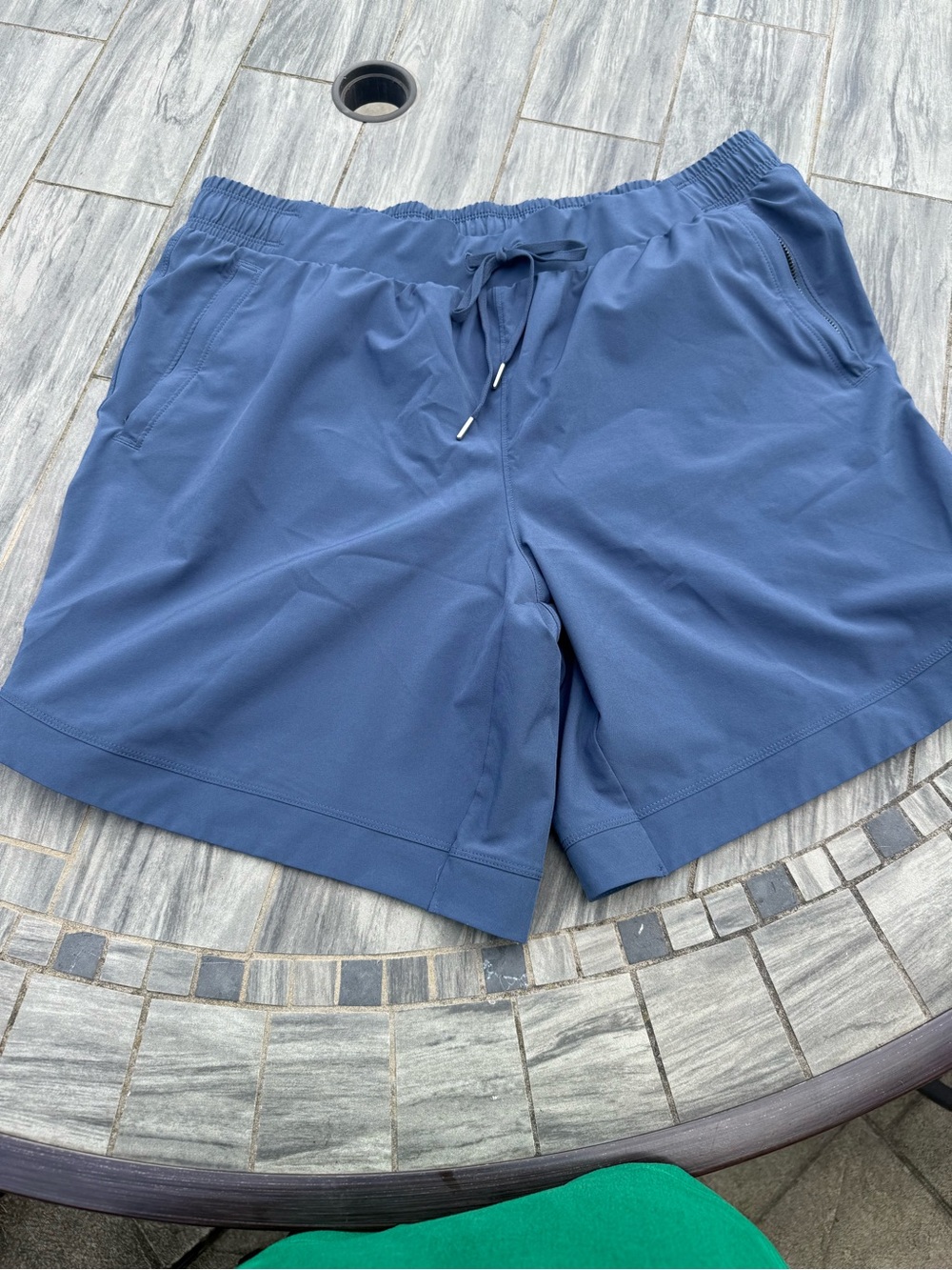 Calia Women's Slate Blue Athletic Drawstring Shorts